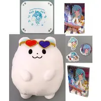 Shiranami Ramune - Complete Set - Acrylic Block - Character Tray - Plush - Badge - Stickers - Postcard - VSPO!