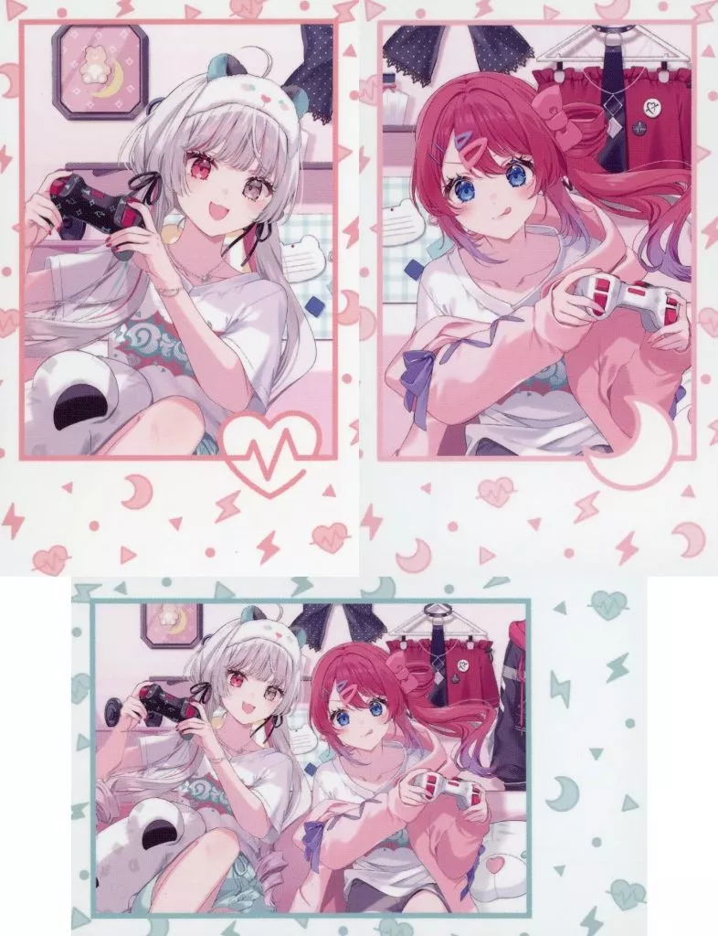 Kuramochi Meruto & Ishigami Nozomi - Character Card - Nijisanji