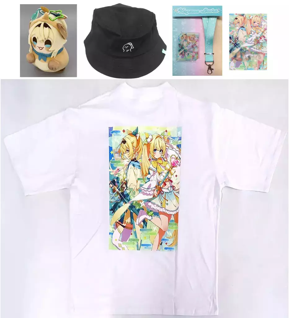 Kazama Iroha - Clothes - Postcard - Cap - Plush - Phone Tab - T-shirts - Birthday Merch Complete Set - holoX