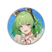 Nekomaru Kiriya - Badge - VTuber Size-76mm)