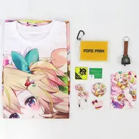 Ieiri Popo - Clothes - Complete Set - Acrylic stand - Badge - T-shirts - Pouch - Stickers - Postcard - 774 inc.