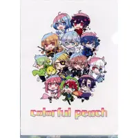 Colorful Peach - Stationery - Plastic Folder