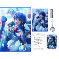 Ponto Nei - Character Card - Tapestry - Key Chain - Acrylic Art Plate - Birthday Merch Complete Set - Nijisanji