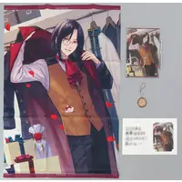 Shellin Burgundy - Character Card - Key Chain - Acrylic Art Plate - Nijisanji