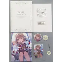 Yaguruma Rine - Key Chain - Badge - Acrylic Art Plate - Canvas Board - Birthday Merch Complete Set - Nijisanji