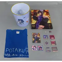 Ichinose Uruha - Clothes - Illustration Board - Trash can - Acrylic stand - Stickers - T-shirts - Postcard - Birthday Merch Complete Set - VSPO! Size-XL