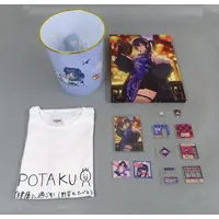 Ichinose Uruha - Clothes - Illustration Board - Trash can - Acrylic stand - Stickers - T-shirts - Postcard - Birthday Merch Complete Set - VSPO! Size-XL