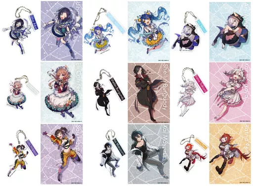 Nijisanji - Acrylic Key Chain - Key Chain