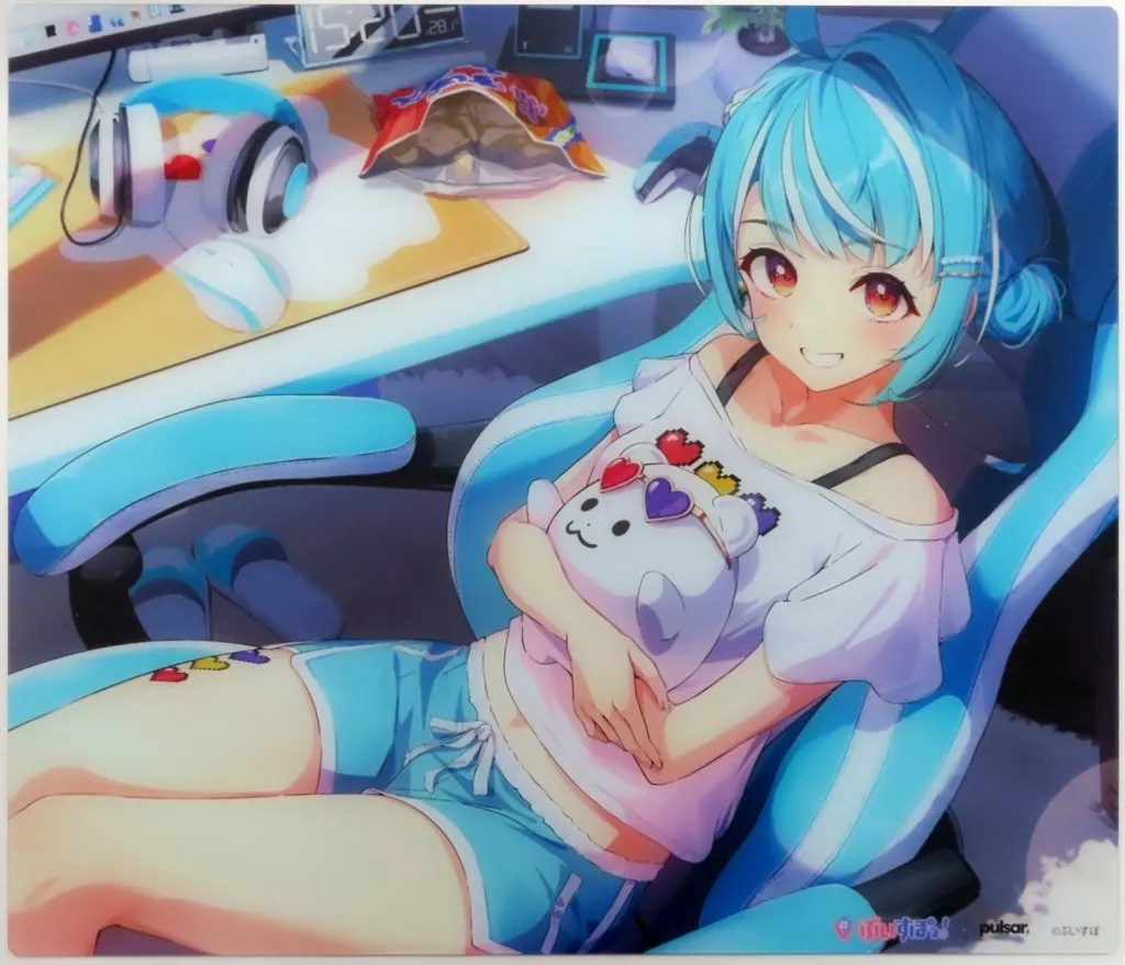 VSPO GEAR ガラスマウスパッド 白波らむね VSPO! GEAR マウスパッド