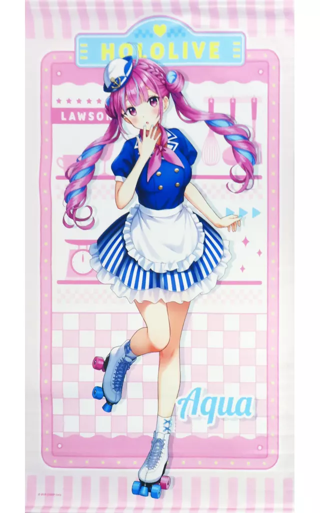 Minato Aqua - Life-Size Tapestry - Tapestry - hololive
