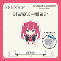 Amagase Muyu - Stickers - NIJI Puppet - Nijisanji