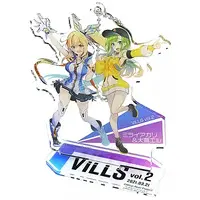 Mirai Akari & Otsuta L - Acrylic Key Chain - Acrylic stand - DMM Scratch! - VTuber