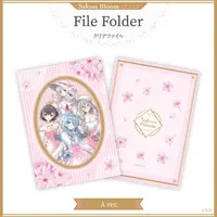 Nijisanji - Plastic Folder - Stationery - Petra Gurin & Reimu Endou & Aia Amare & Elira Pendora