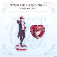 Lauren Iroas - Badge - Acrylic stand - Nijisanji