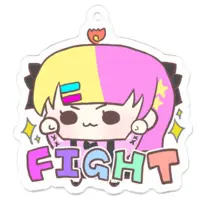 巫ぺあ -Kannagi Pair- - Key Chain - Acrylic Key Chain - VTuber
