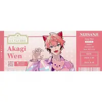 Akagi Wen - Character Card - Nijisanji Wannyan Days - Nijisanji