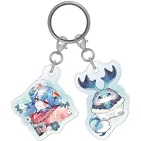 Twisty Amanozako - Key Chain - Acrylic Key Chain - Nijisanji