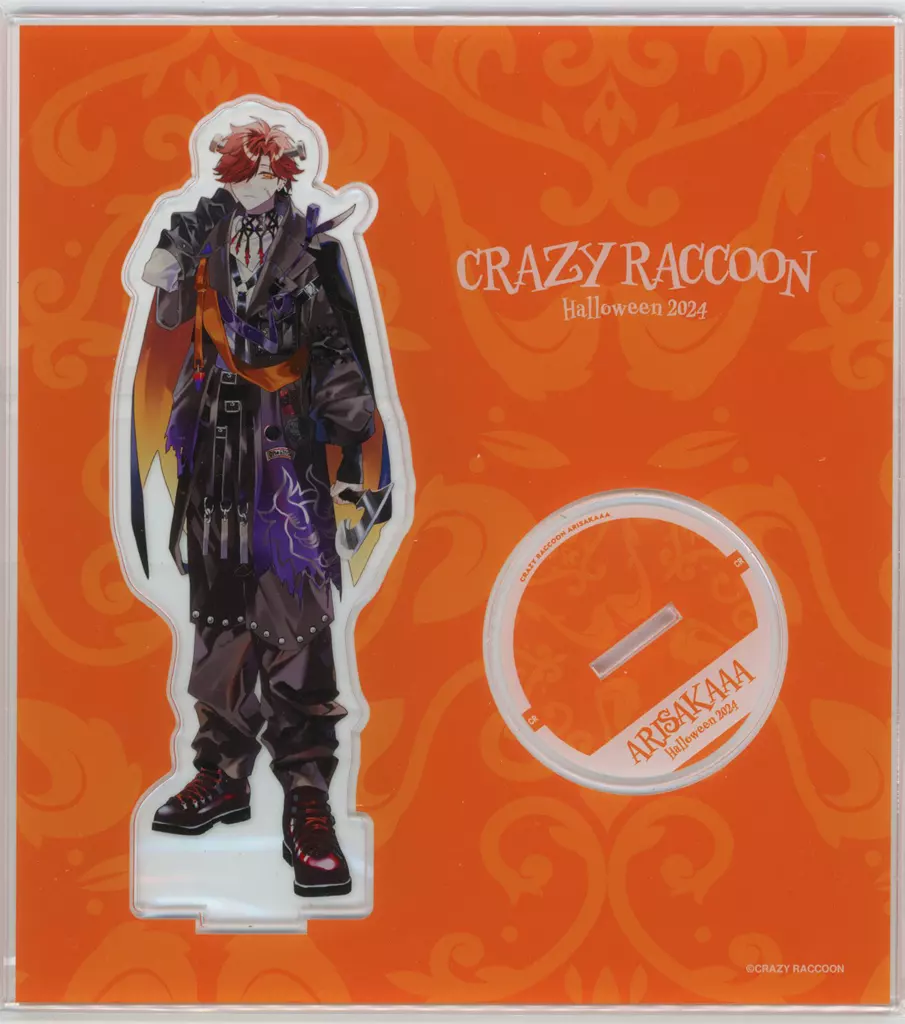 Arisakaaa - Acrylic stand - Crazy Raccoon