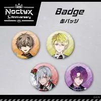Noctyx - Badge - Sonny Brisko & Alban Knox & Fulgur Ovid & Uki Violeta (Random Item)