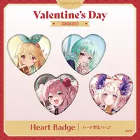 Nijisanji - Badge - Heart Badge