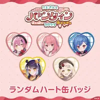 Nijisanji - Badge - Heart Badge (Random Item)