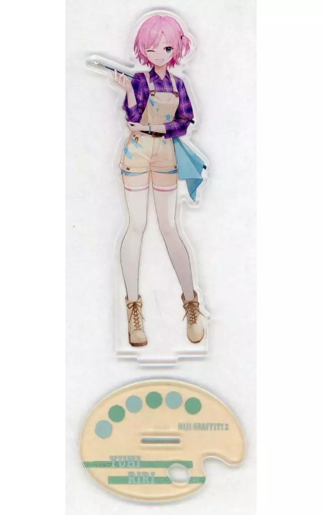 Yuhi Riri - NIJI GRAFFITI - Acrylic stand - Nijisanji