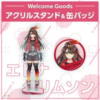 Etna Crimson - Acrylic stand - Nijisanji Welcome Goods - Nijisanji