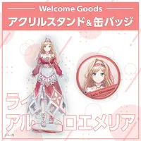 Layla Alstroemeria - Badge - Nijisanji Welcome Goods - Nijisanji