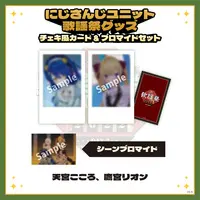 Amamiya Kokoro & Takamiya Rion - Character Card - Nijisanji