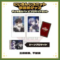 Fuwa Minato & Saegusa Akina - Character Card - Nijisanji