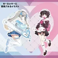 Meido Ena - Acrylic Key Chain - Key Chain - VTuber