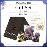 Alban Knox - Key Chain - Character Card - Plastic Folder - Stationery - Acrylic Key Chain - Scarf - Nijisanji