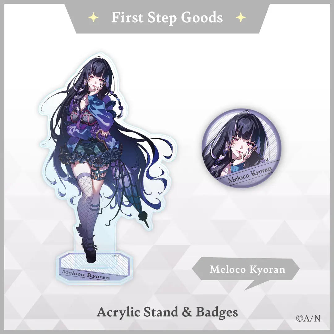 Meloco Kyoran - Badge - Nijisanji Welcome Goods - XSOLEIL