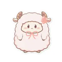 Hitsuji - Stickers - VTuber