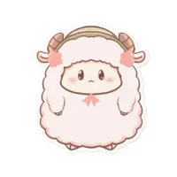 Hitsuji - Stickers - VTuber