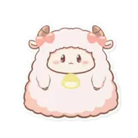 Hitsuji - Stickers - VTuber
