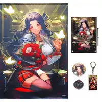 Scarle Yonaguni - Tapestry - Badge - Acrylic Art Plate - Birthday Merch Complete Set - Acrylic Key Chain - Nijisanji