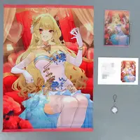 Luis Cammy - Key Chain - Character Card - Tapestry - Acrylic Art Plate - Birthday Merch Complete Set - Nijisanji