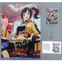 Hayase Sou - Key Chain - Character Card - Tapestry - Acrylic Art Plate - Birthday Merch Complete Set - Nijisanji