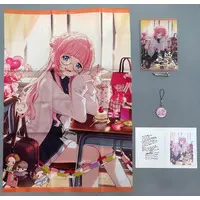 Suo Sango - Key Chain - Character Card - Tapestry - Acrylic Art Plate - Birthday Merch Complete Set - Nijisanji