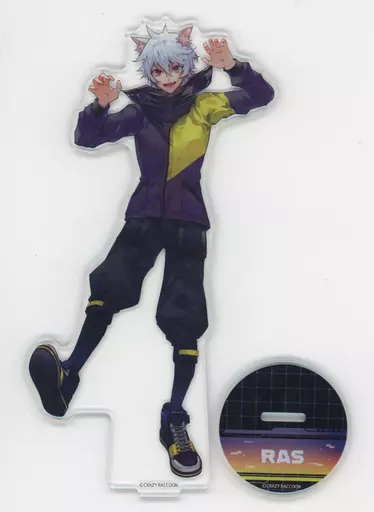 Ras - Acrylic stand - Crazy Raccoon
