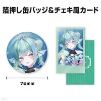 Finana Ryugu - Character Card - Badge - Nijisanji