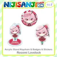 Rosemi Lovelock - Stickers - NIJISANJI Petit - Nijisanji