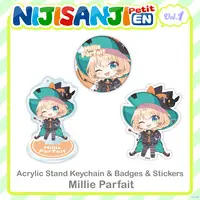 Millie Parfait - Badge - NIJISANJI Petit - Nijisanji
