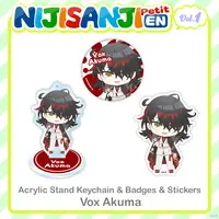 Vox Akuma - Badge - NIJISANJI Petit - Nijisanji