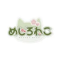 Mejironeko - Stickers - VTuber Size-100 x 100 (mm)