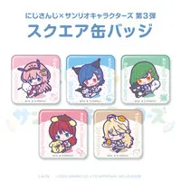 Todo Kohaku - Badge - Nijisanji x Sanrio characters - Selene Girls' Academy Drama Club