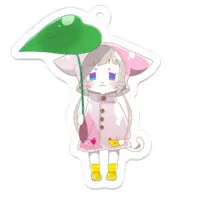 Mesuneko - Acrylic Key Chain - Key Chain - VTuber Size-50 x 50 (mm)