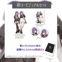 Shikak Yuina & Shikak Aina - Character Card - Badge - Acrylic stand - Postcard - Hand-signed - VTuber