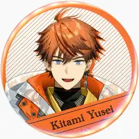 Kitami Yusei - Badge - Nijisanji Welcome Goods - 3SKM